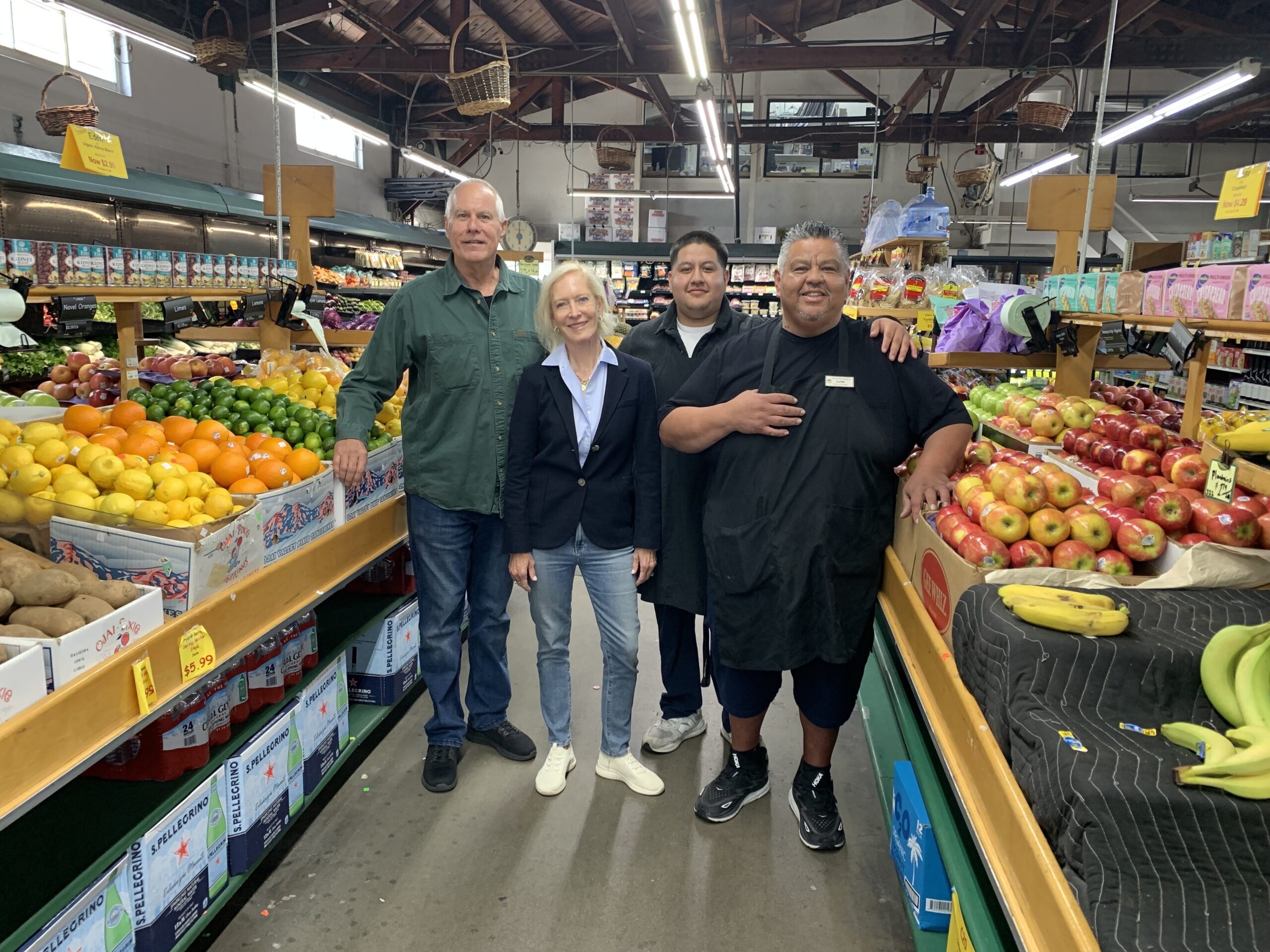 Tri-County Produce photo with Wendy Schmidt